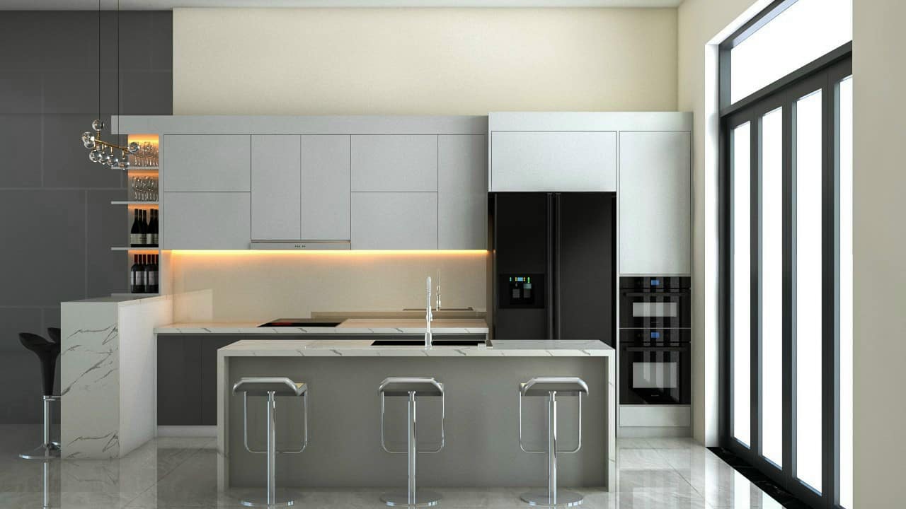 Tủ bấp Acrylic chữ I - mã TBA02